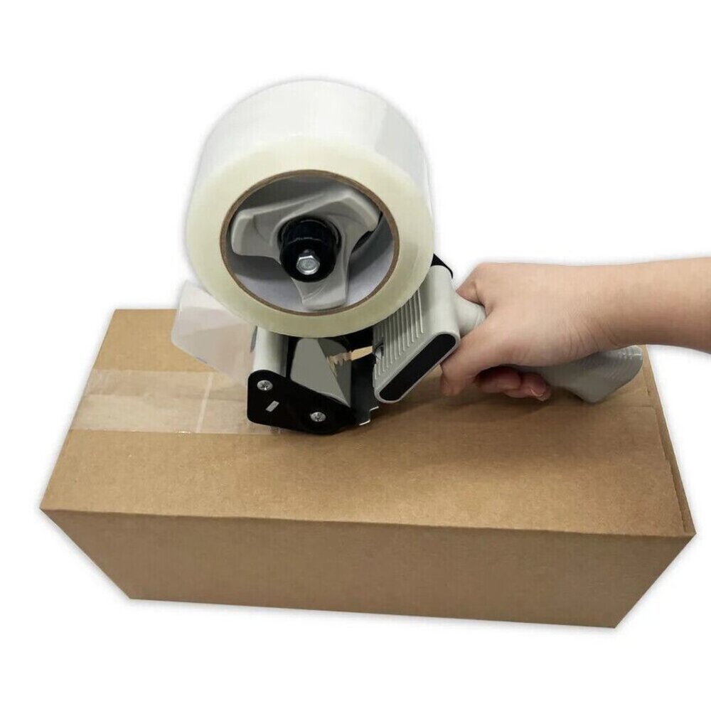 QSPAC PREMIUM Clear 2.0 Mil Packing Tape β 12 Rolls Bulk Buy Shipping Supply - Picture 4 of 5